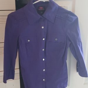 2b bebe button down shirt